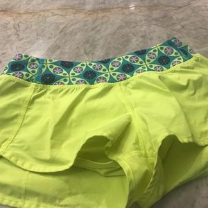 bright yellow shorts Ivivva